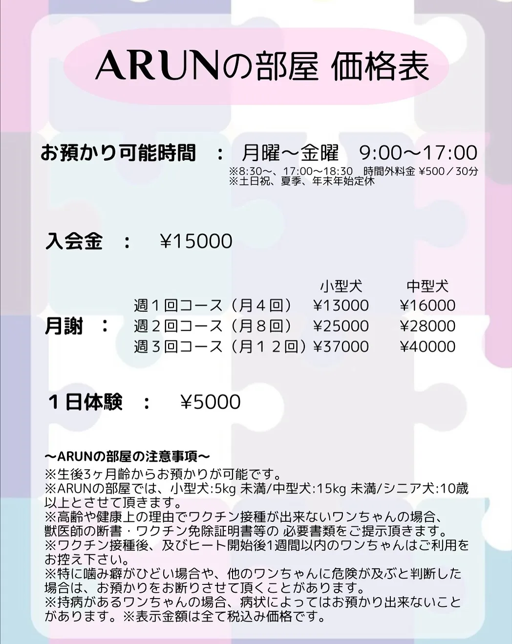 ୨୧ ∴犬の保育園∴ ୨୧ 